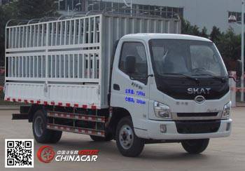斯卡特牌LFJ5041CCYT3倉柵式運(yùn)輸車 實用與高效的運(yùn)輸解決方案